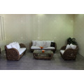 Antique Natural Water Hyacinth Sofa Set